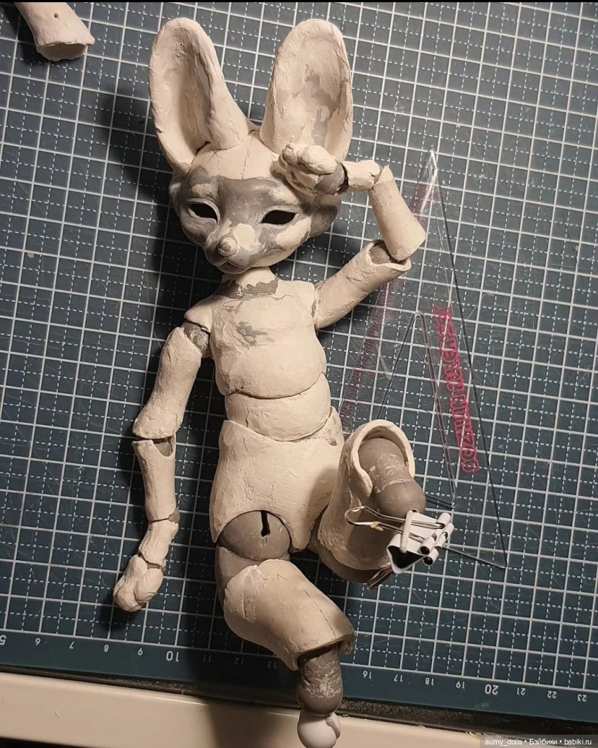 Лисичка 🦊 история создания куклы | Бэйбики Лисичка 🦊 история создания куклы (фото 2)