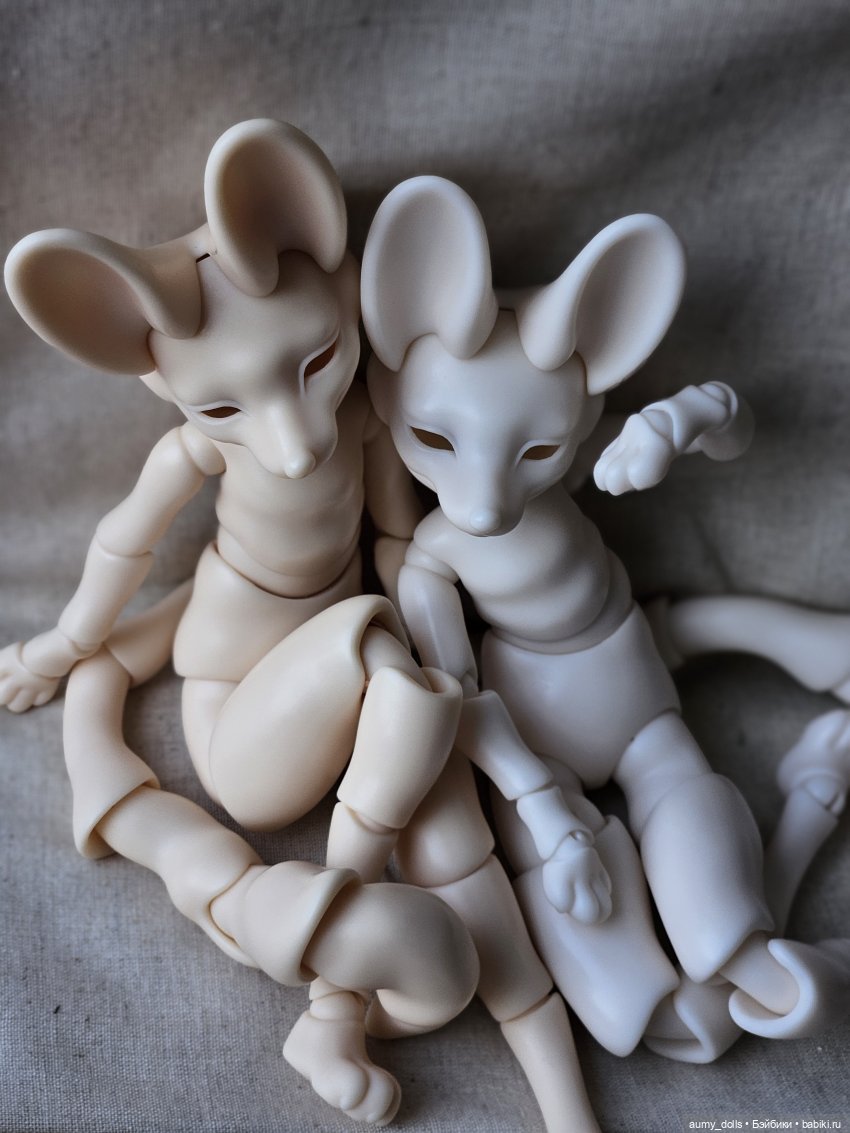 Две лисички после отливки Две лисички после отливки