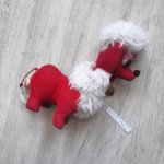 Винтажный Красный пудель, Япония