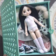 Кукла шарнирная с набором одежды