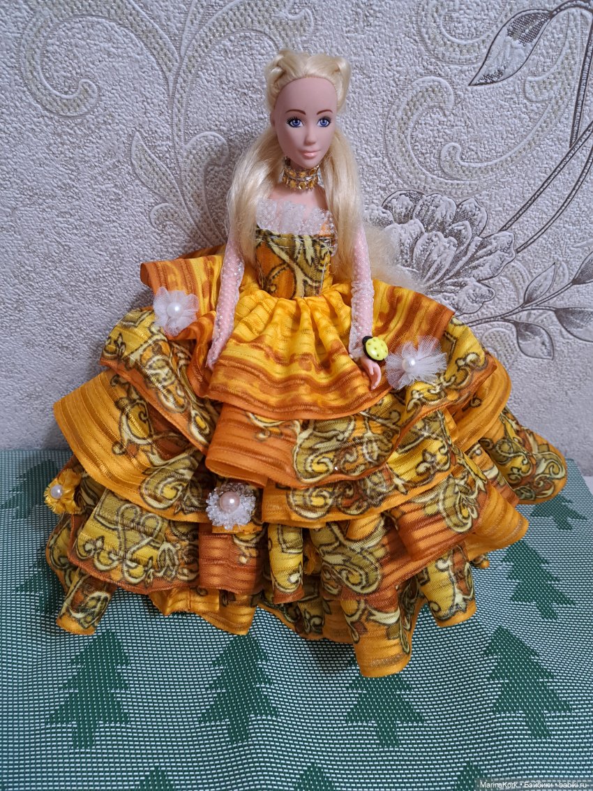 Осеннее платье — Аналоги Барби и куклы 1/6: клоны 90 (фото 3)