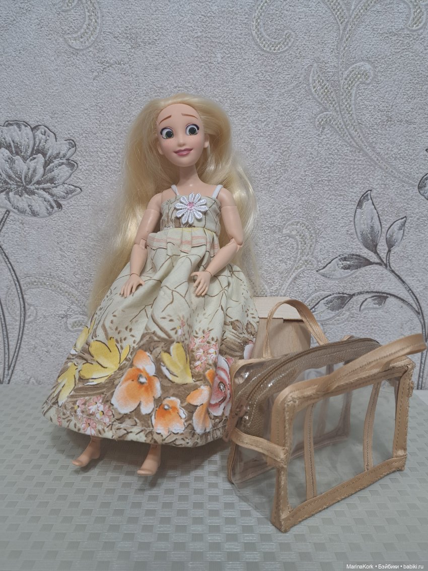 Осеннее платье — Аналоги Барби и куклы 1/6: клоны 90