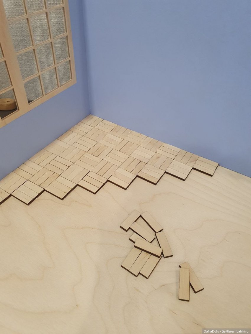 Кукольный камин и румбокс (начало) (фото 3)