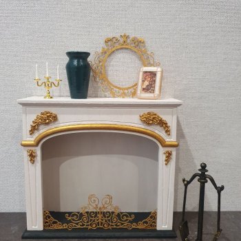 Кукольный камин и румбокс (начало)