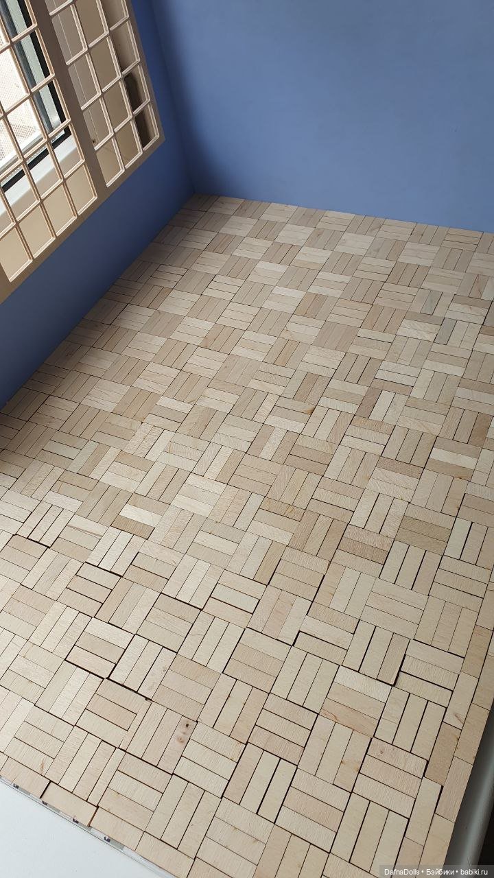 Паркет в румбоксе (поэтапно) (фото 3)