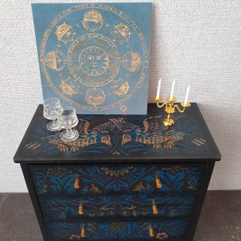 Кукольный комод 1:6