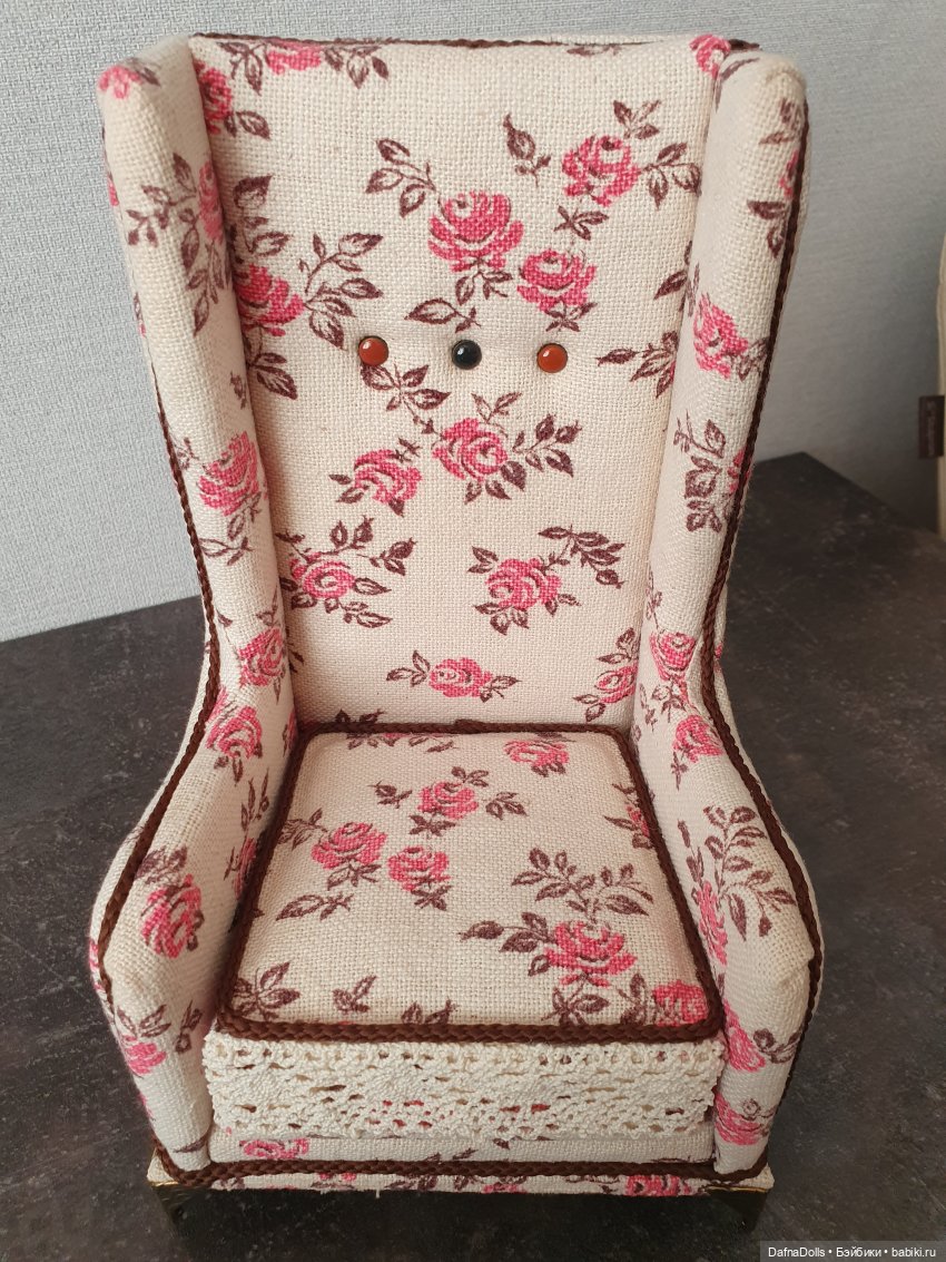 Делаю кресла для кукол — Мебель для кукол и домиков: фото (фото 8)
