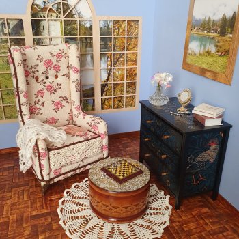 Делаю кресла для кукол