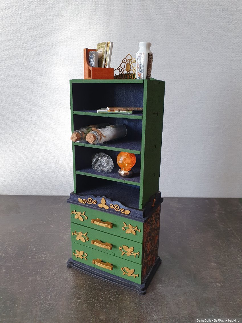 Румбокс продолжение. Часы, шкаф и диванчик☺️ (фото 6)