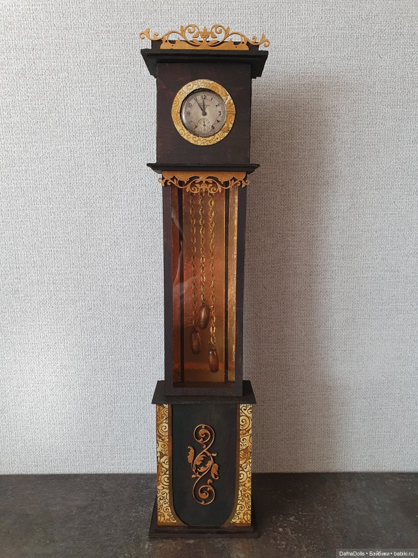 Румбокс продолжение. Часы, шкаф и диванчик☺️ (фото 3)