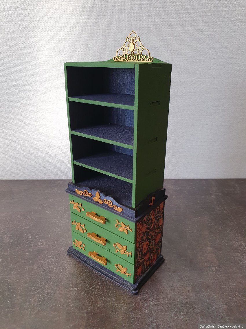 Румбокс продолжение. Часы, шкаф и диванчик☺️ (фото 5)