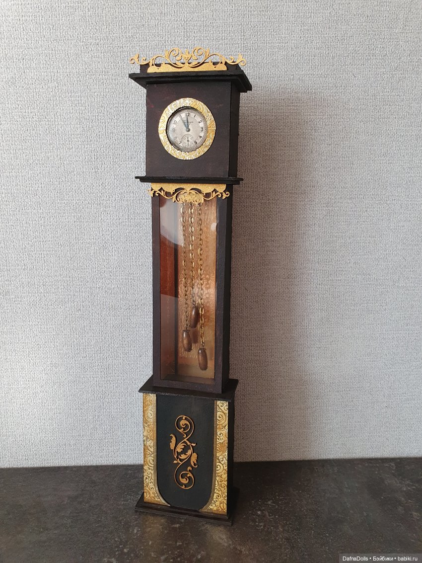 Румбокс продолжение. Часы, шкаф и диванчик☺️ (фото 2)