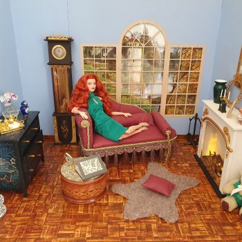 Румбокс продолжение. Часы, шкаф и диванчик☺️