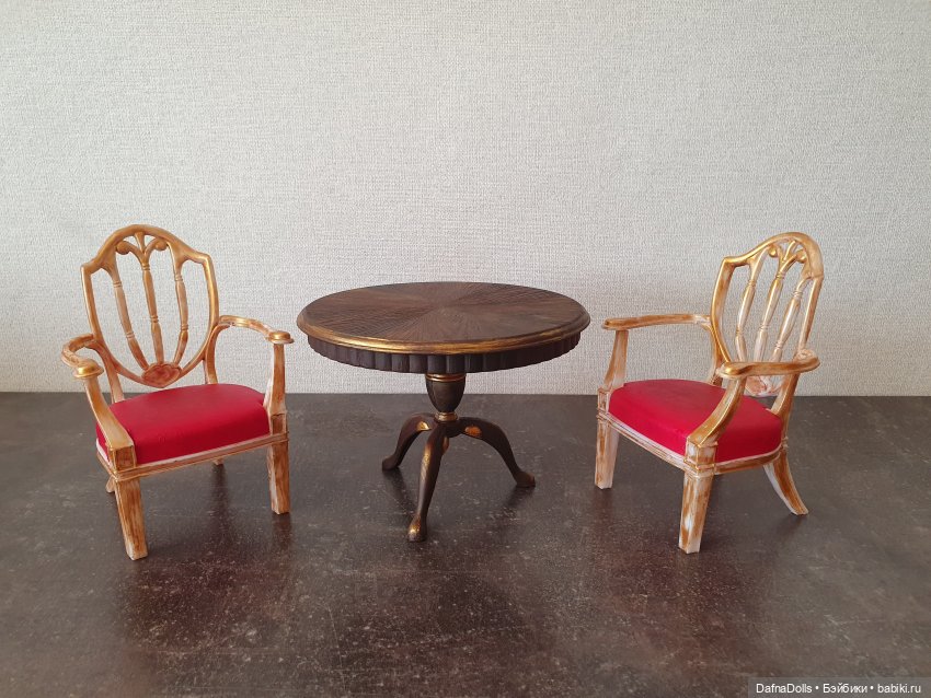 Румбокс продолжение. Потолок и люстры, новый набор мебели и картины (фото 6)