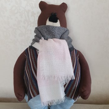 🐻 Мишка-подушка для малыша