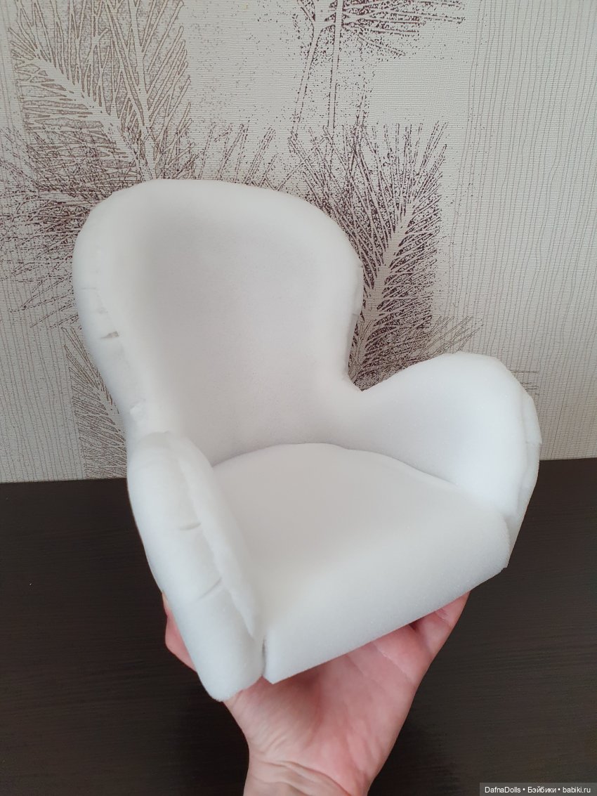 Новое кресло 1:6 💚 — Мебель для кукол и домиков: фото