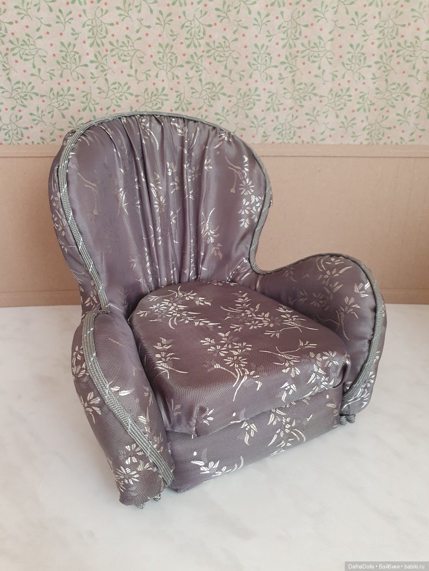 Новое кресло 1:6 💚 — Мебель для кукол и домиков: фото (фото 2)