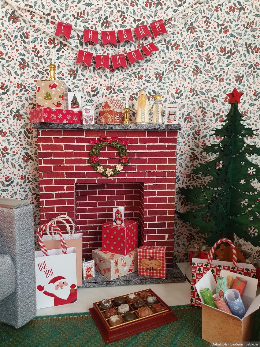 Новогодняя фотосессия🎄🎉🎁 — Мебель для кукол и домиков: фото (фото 3)