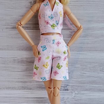 Топ и шорты для Барби MTM