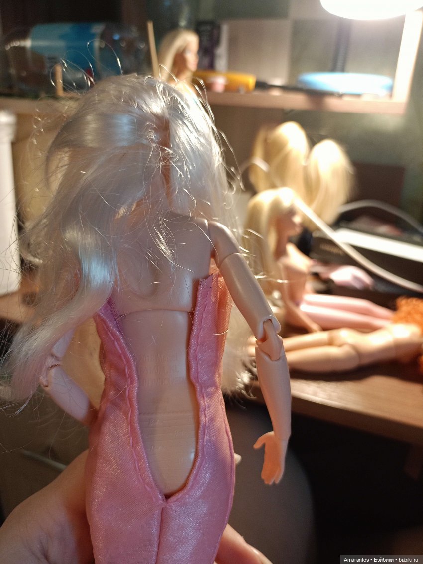 Перевоплощение в леди — Реставрация и преображение кукол: ремонт