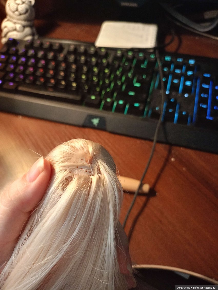 Перевоплощение в леди — Реставрация и преображение кукол: ремонт (фото 6)