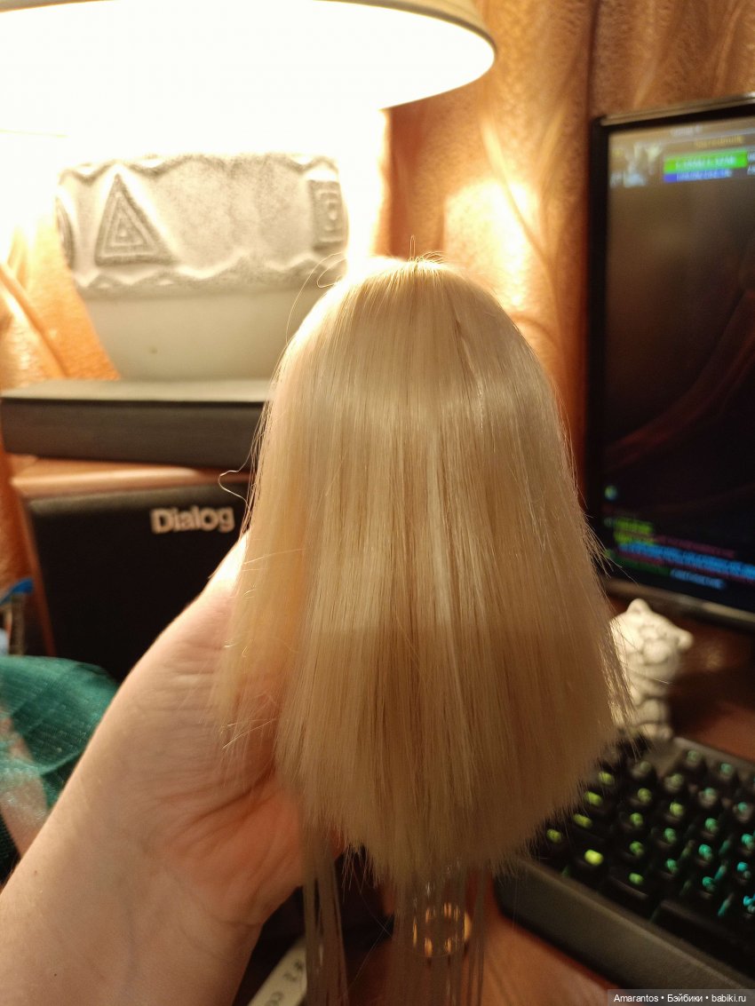 Перевоплощение в леди — Реставрация и преображение кукол: ремонт (фото 7)