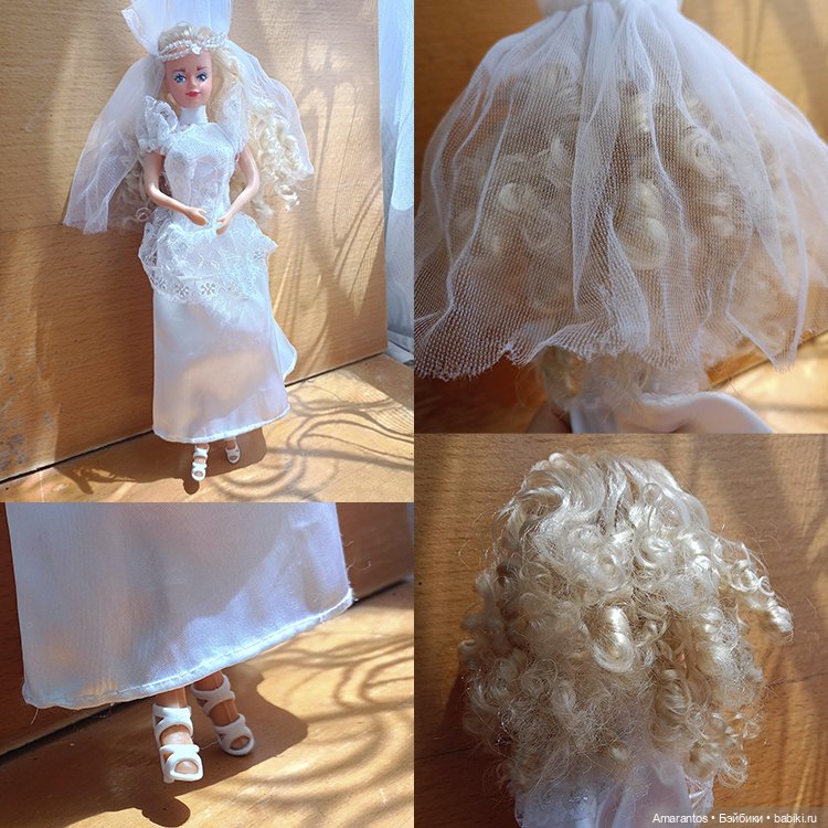 Невеста — Реставрация и преображение кукол: ремонт (фото 10)