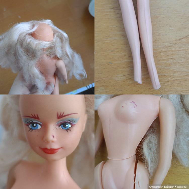 Невеста — Реставрация и преображение кукол: ремонт (фото 3)