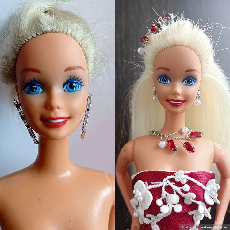 Перепрошивка, исправление макияжа, подбор образа куклы - Amarantos