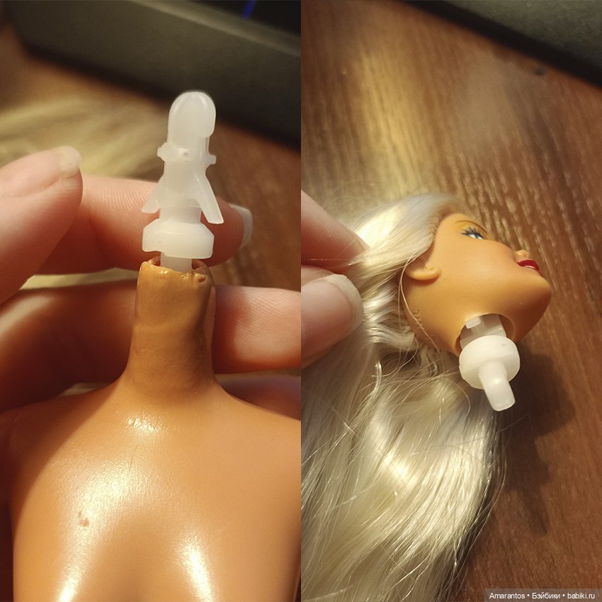 Преображение неизвестной — Реставрация и преображение кукол: ремонт (фото 5)