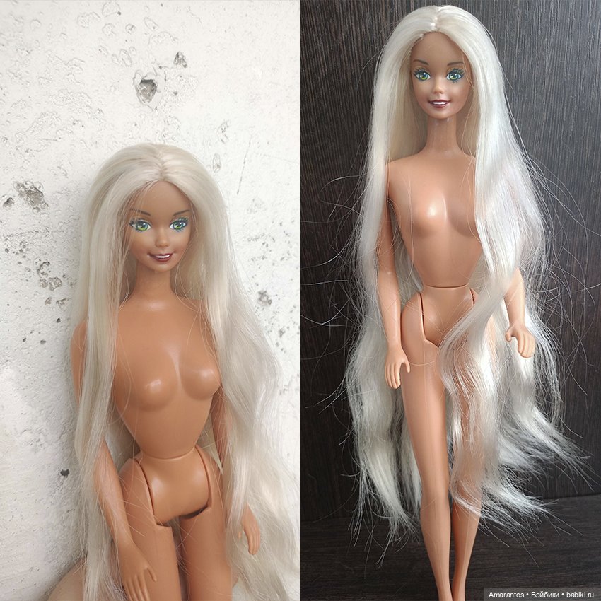 Преображение неизвестной — Реставрация и преображение кукол: ремонт (фото 6)