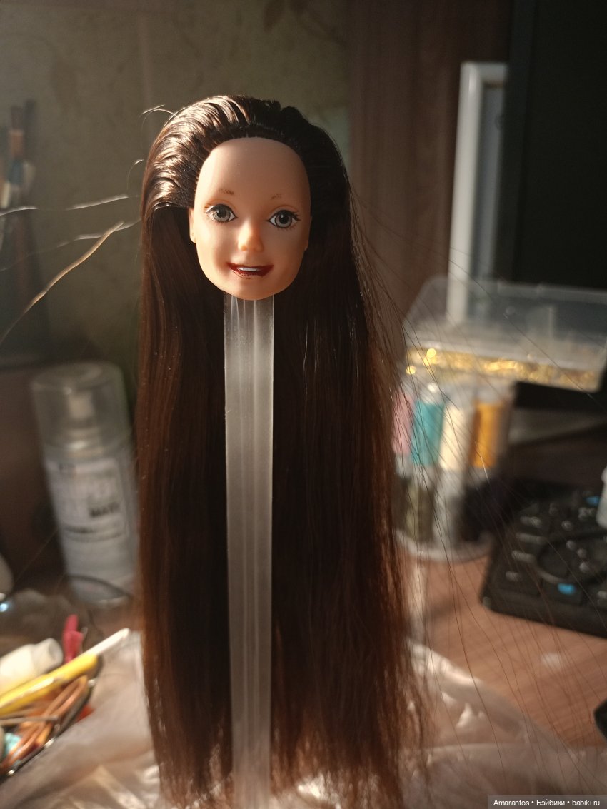 Выход в свет — Реставрация и преображение кукол: ремонт (фото 7)