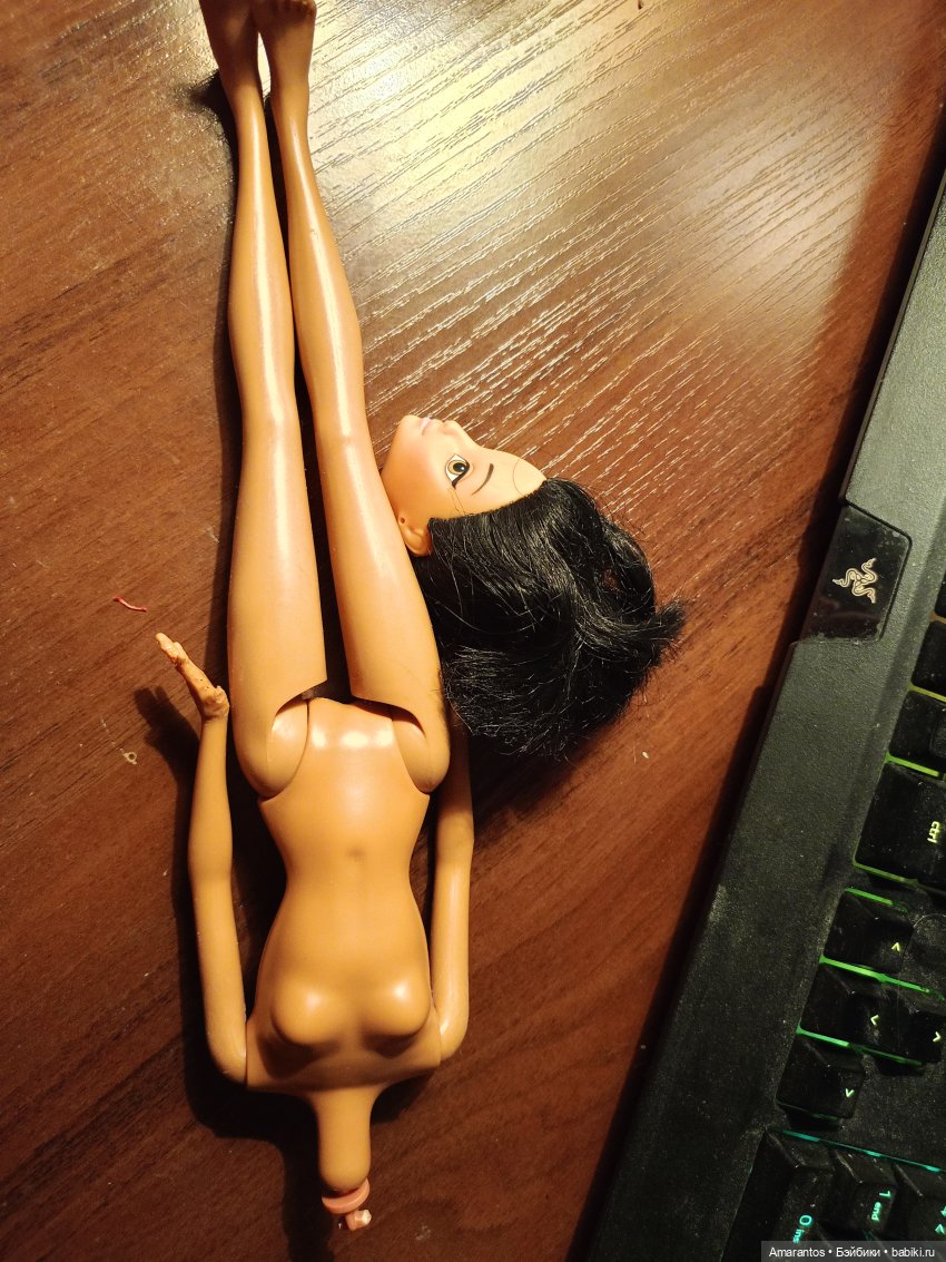 Улов под реставрацию — Реставрация и преображение кукол: ремонт (фото 7)