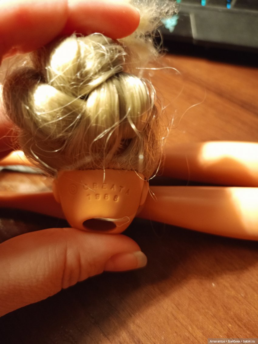 Улов под реставрацию — Реставрация и преображение кукол: ремонт (фото 6)