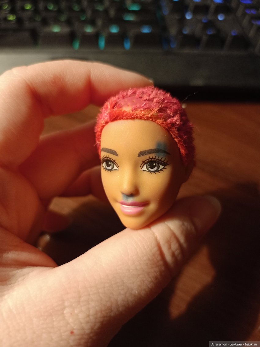 Улов под реставрацию — Реставрация и преображение кукол: ремонт (фото 10)