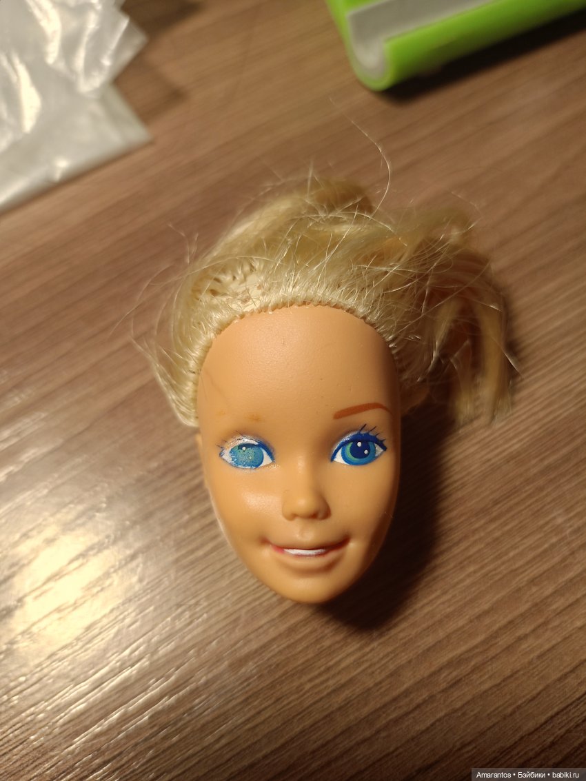 Нежна и прекрасна — Реставрация и преображение кукол: ремонт (фото 5)