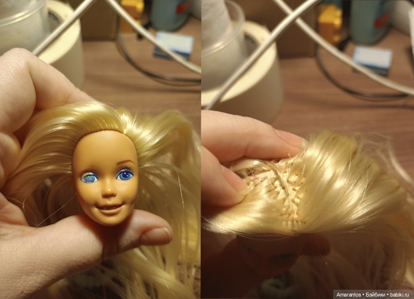 Нежна и прекрасна — Реставрация и преображение кукол: ремонт (фото 7)