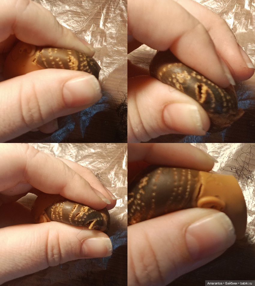 Из донора в любимицу — Реставрация и преображение кукол: ремонт (фото 4)