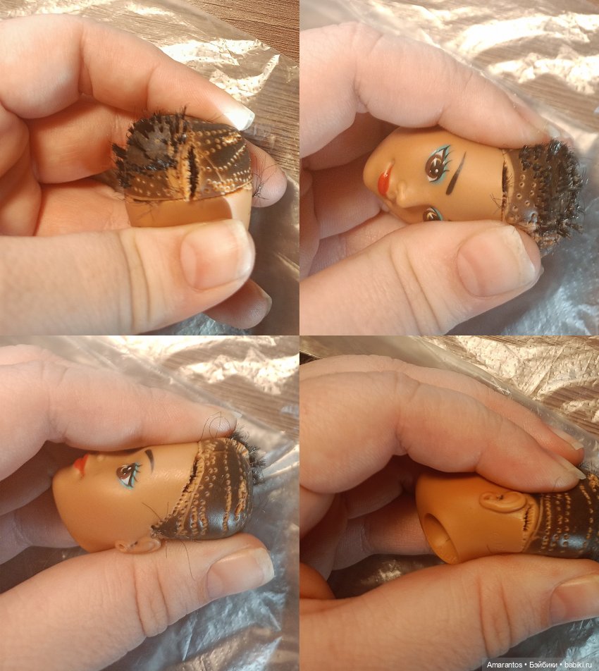 Из донора в любимицу — Реставрация и преображение кукол: ремонт (фото 2)