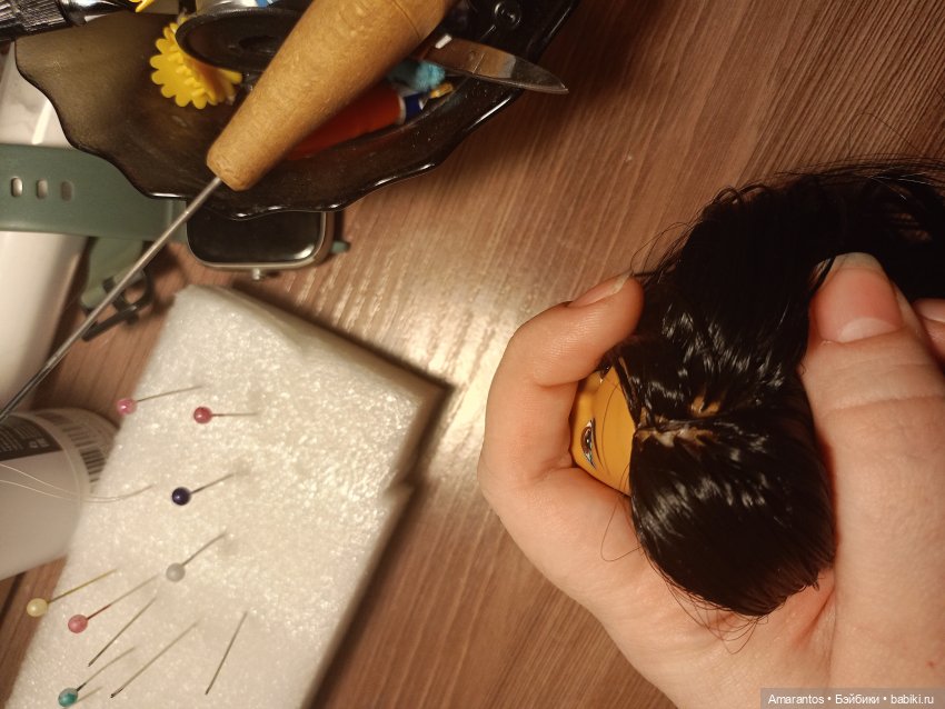 Из донора в любимицу — Реставрация и преображение кукол: ремонт (фото 7)