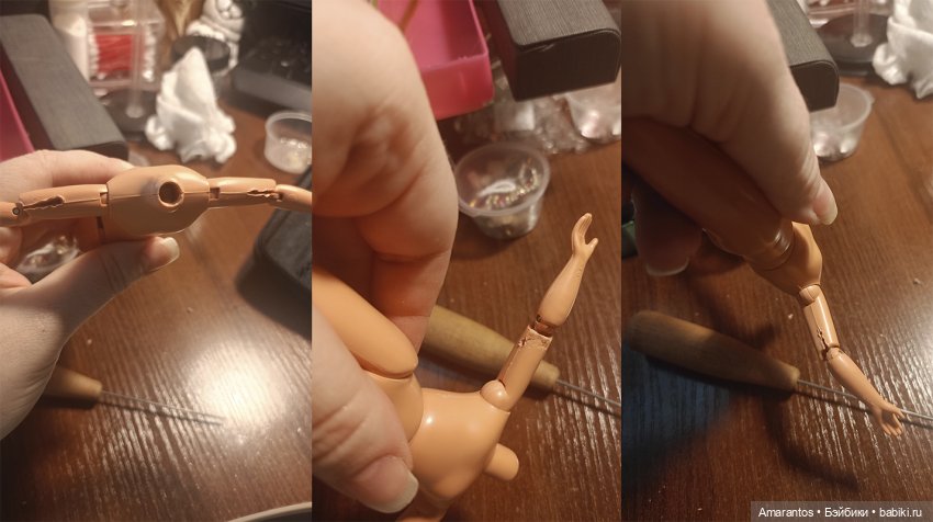 Счастливый день Стейси — Реставрация и преображение кукол: ремонт (фото 7)