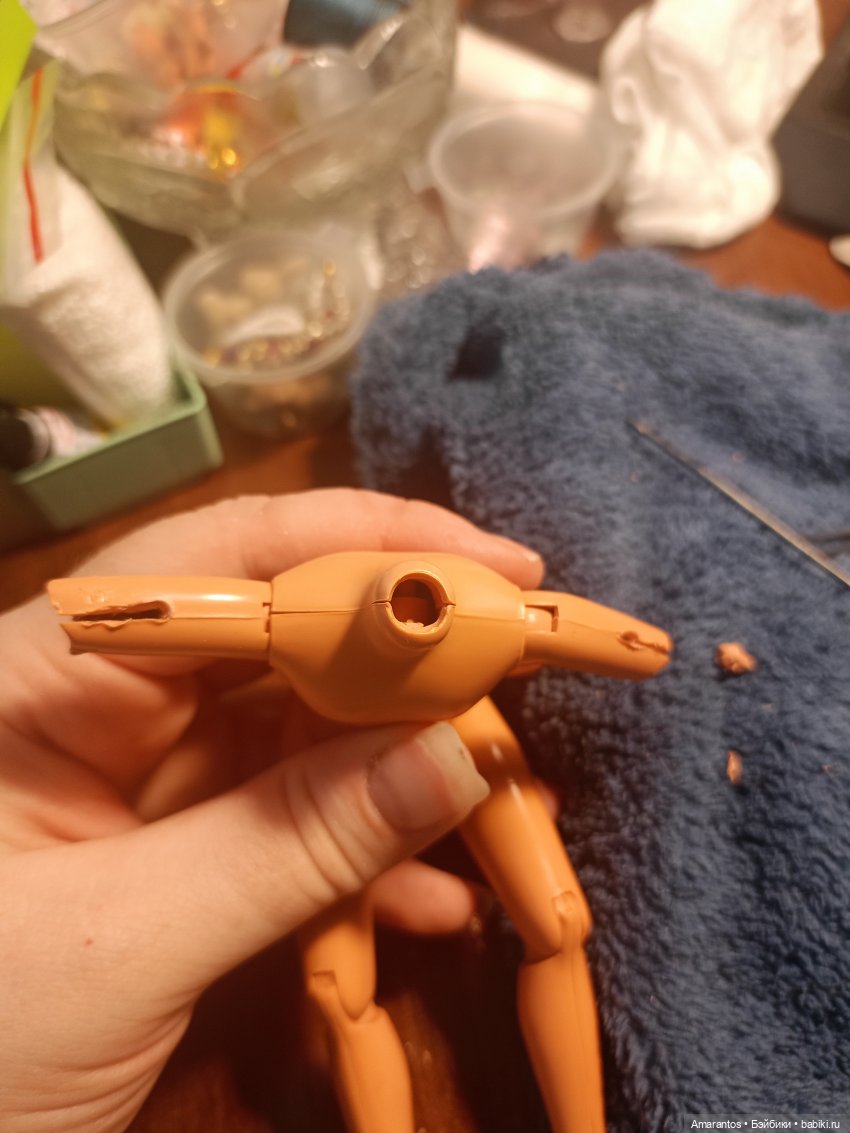 Счастливый день Стейси — Реставрация и преображение кукол: ремонт (фото 4)