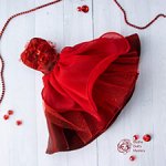 Красное коктейльное платье для Integrity Toys