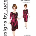 Выкройка PDF в натуральную величину / платье для куклы Иплхаус 1/3 EID BJD 65 см