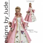 Выкройка PDF в натуральную величину / платье с каскадными рукавами для Марли и Агнес Тоннер 30 см