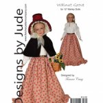 Выкройка PDF в натуральную величину / фермерское платье для кукол Марли и Агнес Тоннер 30 см