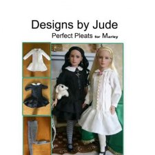 Выкройка PDF в натуральную величину / платье и колготки для кукол Марли, Агнес, Дороти Тоннер 30 см