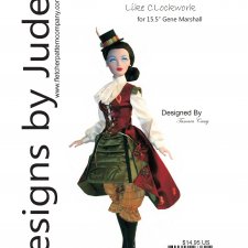 Выкройка PDF в натуральную величину / жакет, блузка, юбка, панталоны для куклы Джин Маршалл 40 см