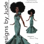 Выкройка PDF в натуральную величину / длинное платье, юбка-русалка для куклы Barbie MTM (Барби)