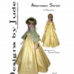 Выкройка PDF в натуральную величину /платье, накидка, чепчик для куклы Ellowyne Элловайн Тоннер 40см